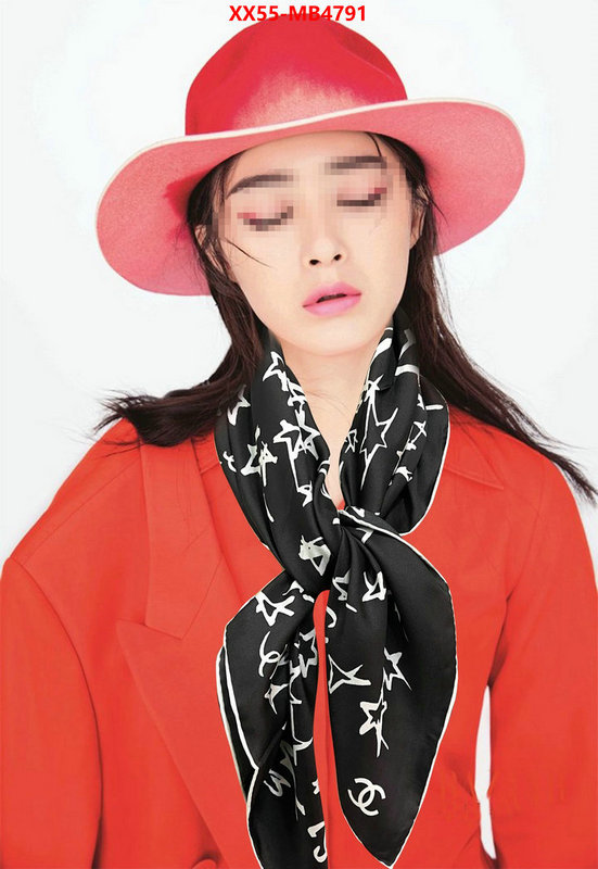 Scarf-Chanel fake designer ID: MB4791 $: 55USD