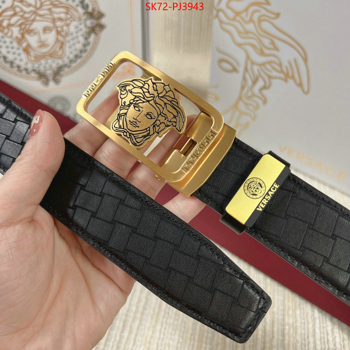 Belts-Versace top perfect fake ID: PJ3943 $: 72USD