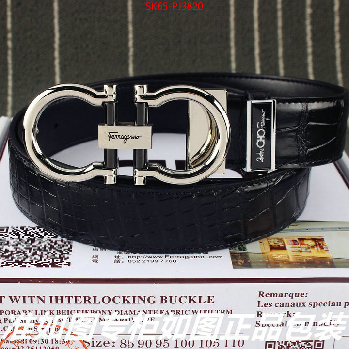 Belts-Ferragamo buy 1:1 ID: PJ3820 $: 65USD