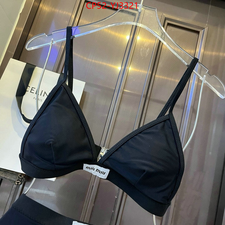 Swimsuit-Miu Miu luxury fake ID: YJ3321 $: 52USD