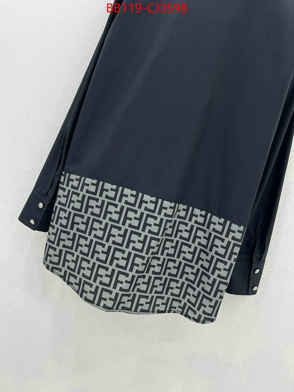 Clothing-Fendi only sell high-quality ID: CJ3598 $: 119USD