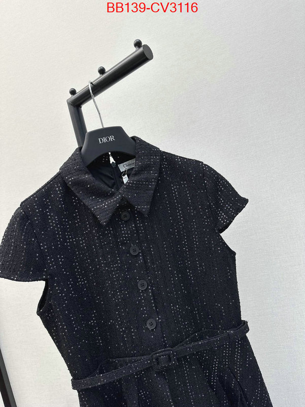 Clothing-Dior where to buy ID: CV3116 $: 139USD