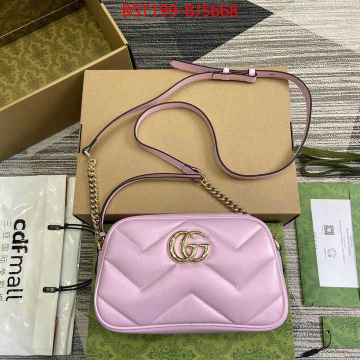 Gucci Bags(TOP)-Marmont wholesale china ID: BJ5668 $: 199USD,