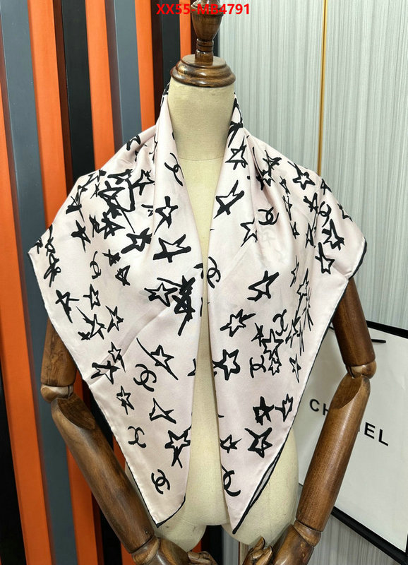 Scarf-Chanel fake designer ID: MB4791 $: 55USD