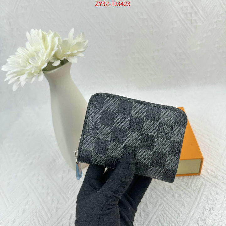 LV Bags(4A)-Wallet shop cheap high quality 1:1 replica ID: TJ3423 $: 32USD,