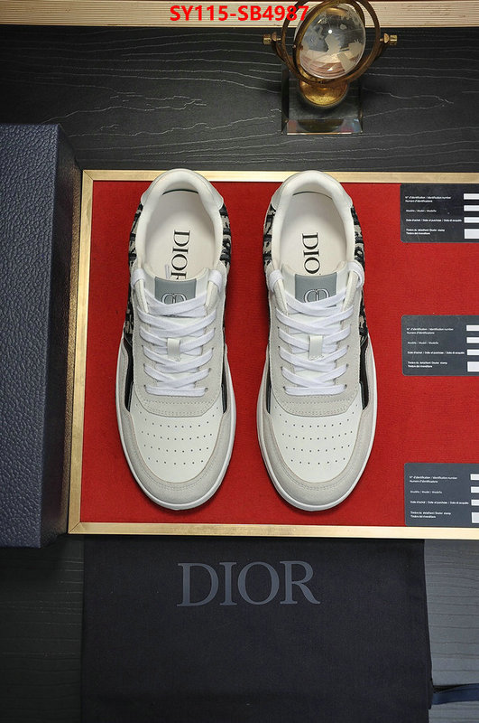 Men shoes-Dior designer fashion replica ID: SB4987 $: 115USD