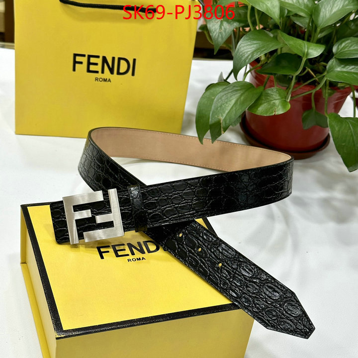 Belts-Fendi best quality designer ID: PJ3806 $: 69USD