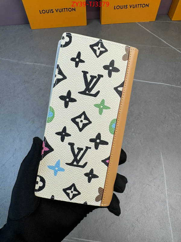 LV Bags(4A)-Wallet top fake designer ID: TJ3379 $: 39USD,