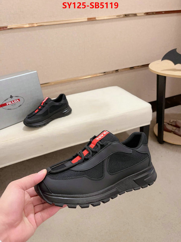 Men shoes-Prada what best replica sellers ID: SB5119 $: 125USD