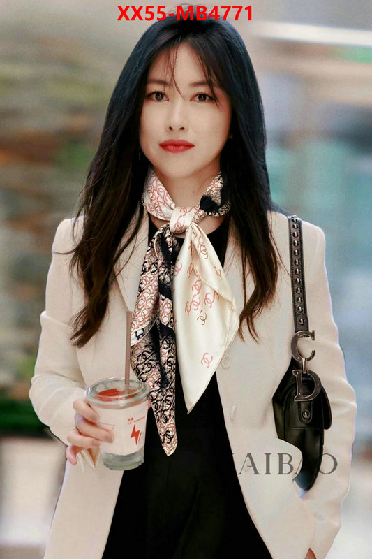Scarf-Chanel cheap wholesale ID: MB4771 $: 55USD
