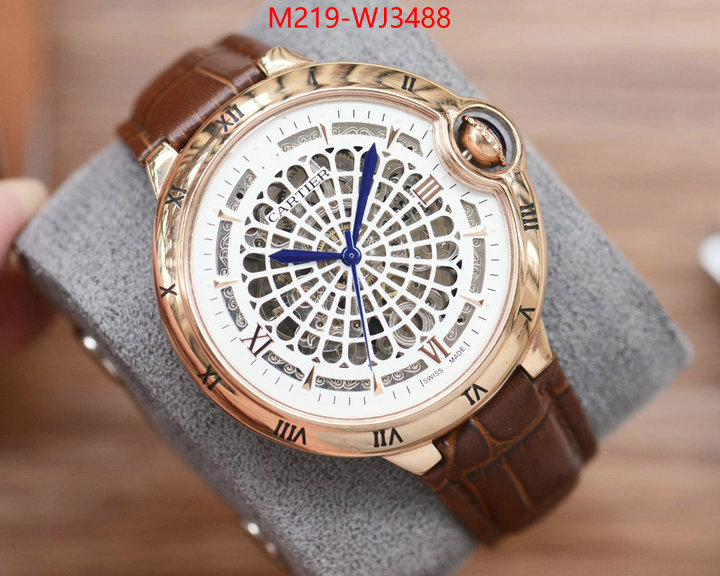 Watch(TOP)-Cartier fake cheap best online ID: WJ3488 $: 219USD