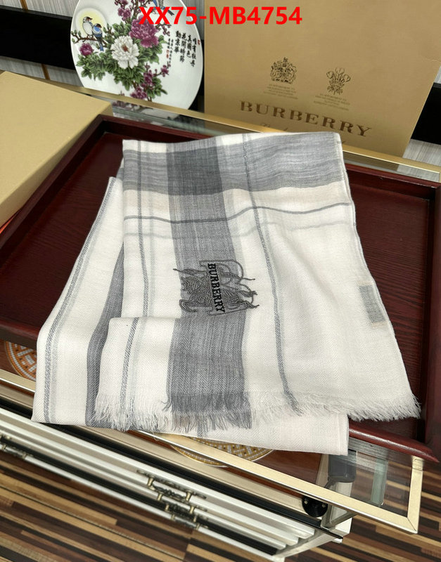 Scarf-Burberry replica ID: MB4754 $: 75USD
