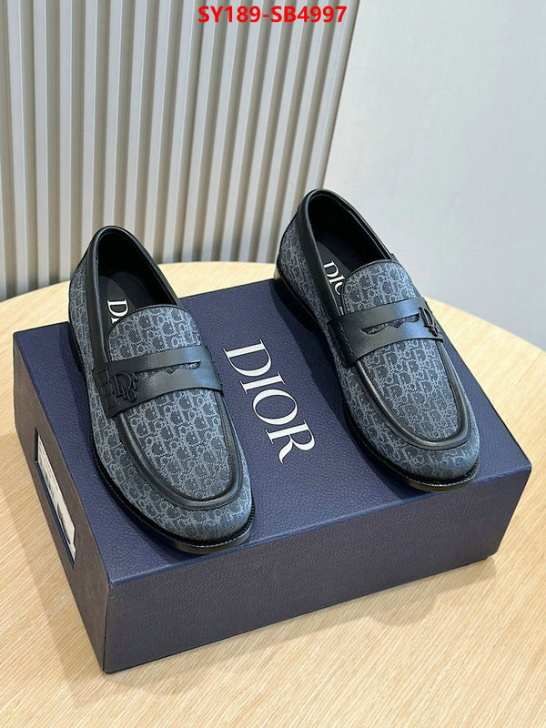 Men shoes-Dior luxury cheap replica ID: SB4997 $: 189USD