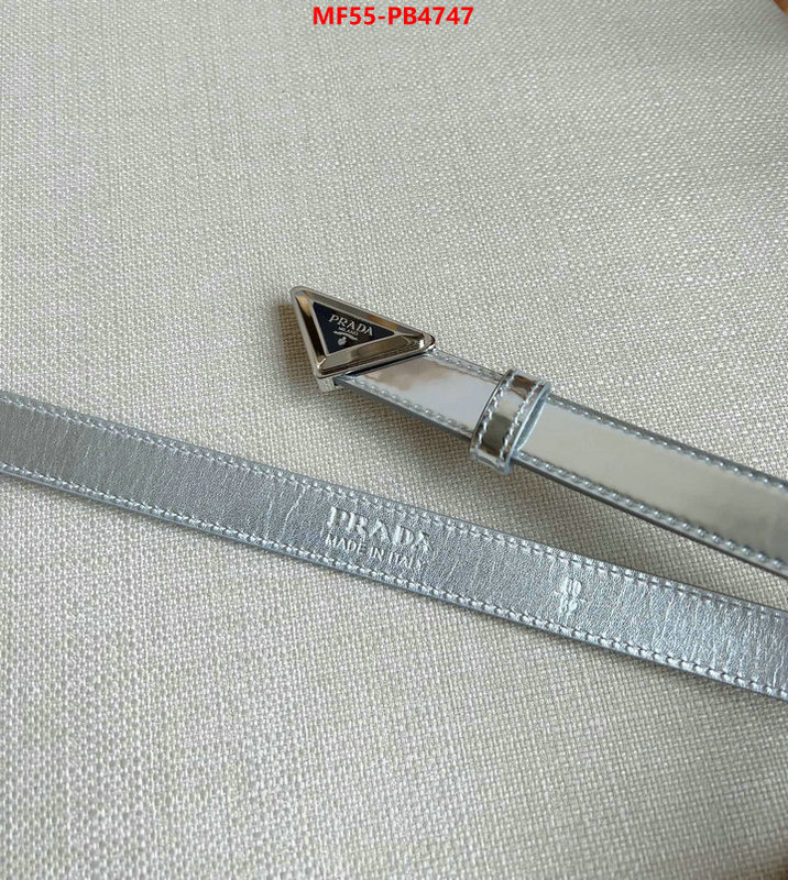 Belts-Prada 7 star quality designer replica ID: PB4747 $: 55USD