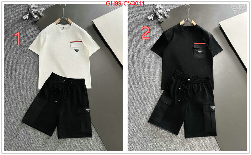 Clothing-Prada customize the best replica ID: CV3011 $: 99USD