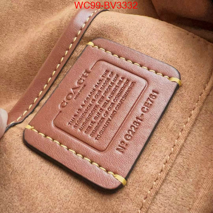 Coach Bags(4A)-Crossbody- aaaaa replica designer ID: BV3332 $: 99USD,