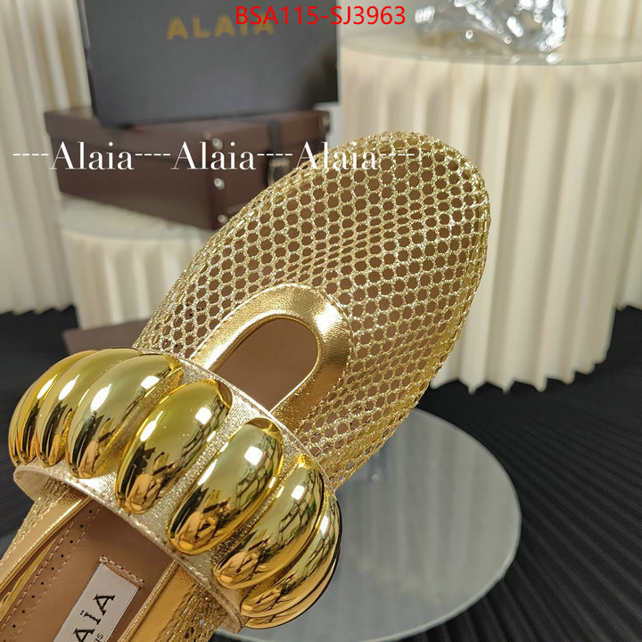 Women Shoes-ALAIA best fake ID: SJ3963 $: 115USD