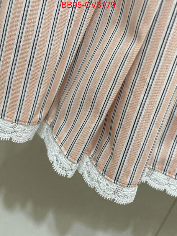 Clothing-MIU MIU designer 7 star replica ID: CV3179 $: 95USD