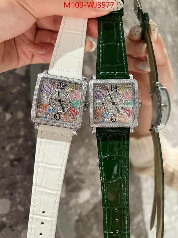 Watch(4A)-Franck Muller the highest quality fake ID: WJ3977 $: 109USD
