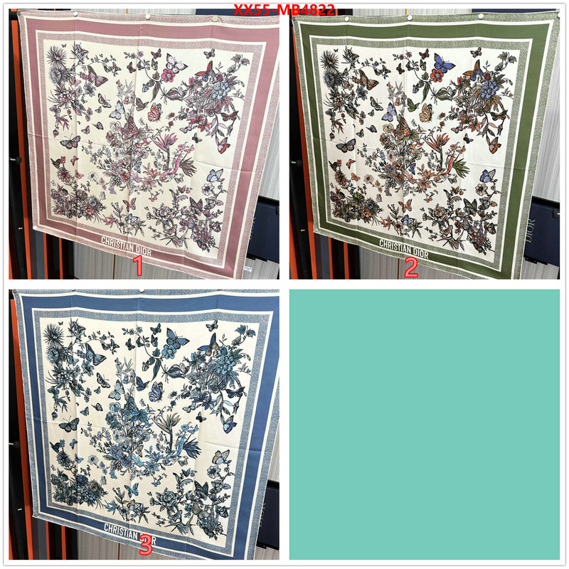 Scarf-Dior 2024 perfect replica designer ID: MB4822 $: 55USD