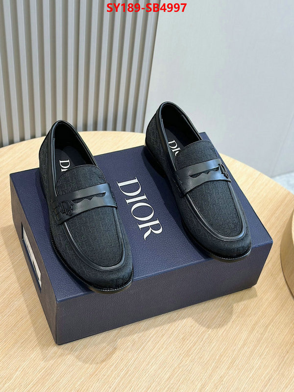 Men shoes-Dior luxury cheap replica ID: SB4997 $: 189USD