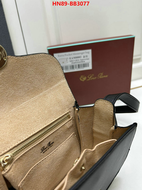 Loro Piana Bags(4A)-Crossbody- where quality designer replica ID: BB3077 $: 89USD,