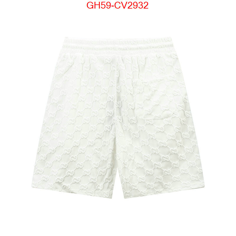 Clothing-Gucci wholesale replica shop ID: CV2932 $: 59USD