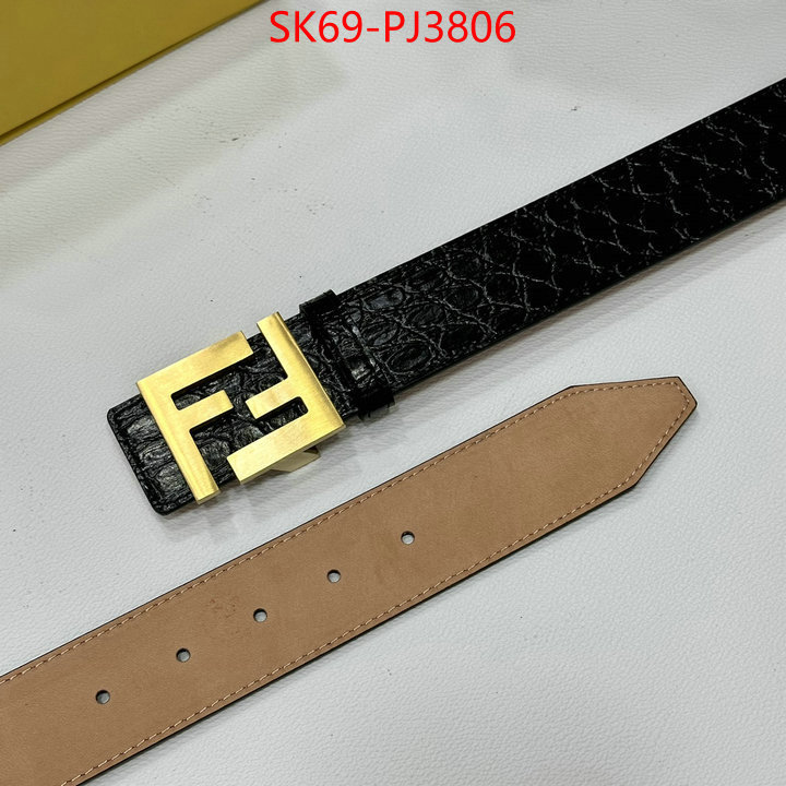Belts-Fendi best quality designer ID: PJ3806 $: 69USD
