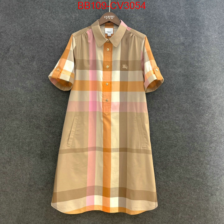 Clothing-Burberry replica shop ID: CV3054 $: 109USD
