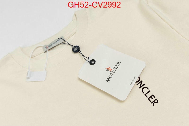 Clothing-Moncler fake high quality ID: CV2992 $: 52USD