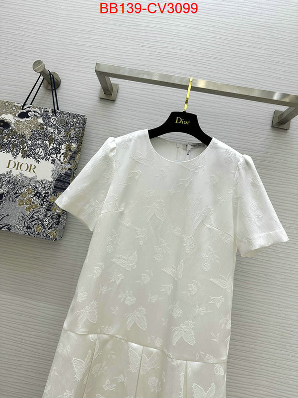 Clothing-Dior where to buy fakes ID: CV3099 $: 139USD