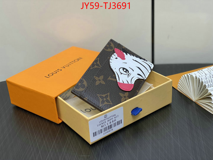 LV Bags(TOP)-Wallet best fake ID: TJ3691 $: 59USD,