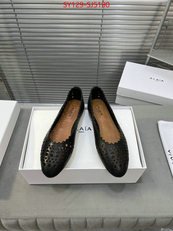 Women Shoes-ALAIA fake cheap best online ID: SJ5190 $: 129USD