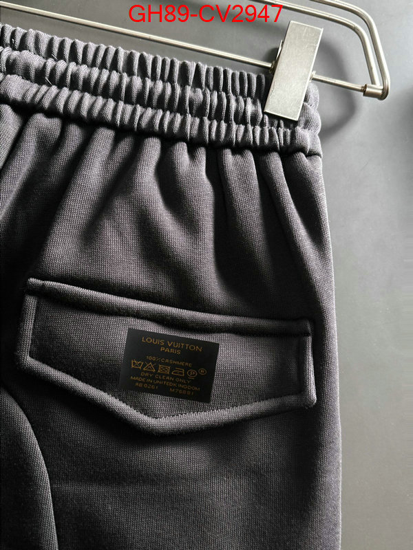 Clothing-LV where quality designer replica ID: CV2947 $: 89USD