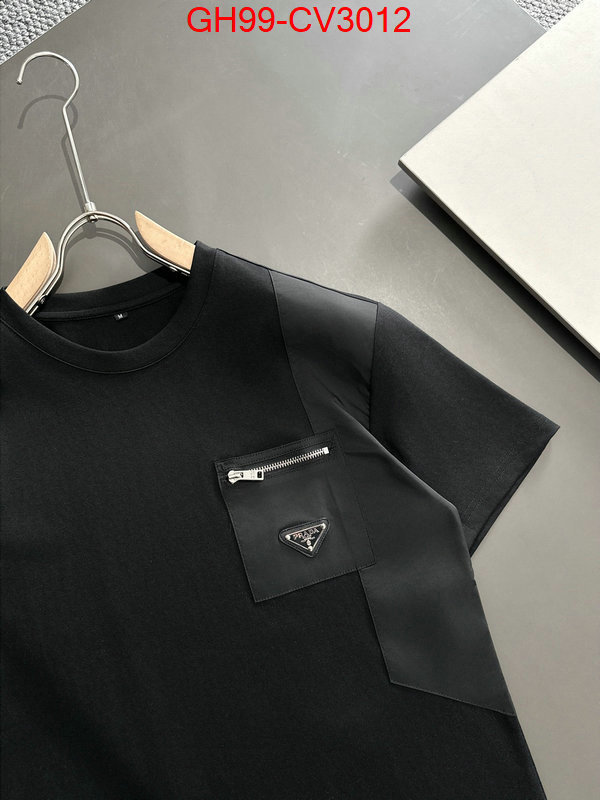 Clothing-Prada designer wholesale replica ID: CV3012 $: 99USD