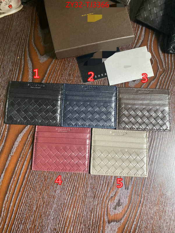 BV Bags(4A)-Wallet aaaaa+ quality replica ID: TJ3366 $: 32USD,