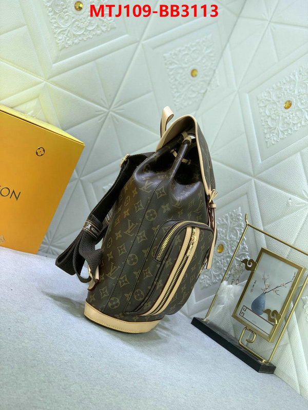 LV Bags(4A)-Backpack- how to buy replica shop ID: BB3113 $: 109USD,