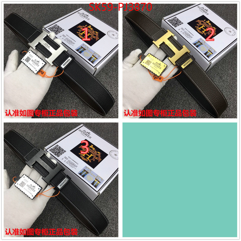 Belts-Hermes designer high replica ID: PJ3870 $: 59USD