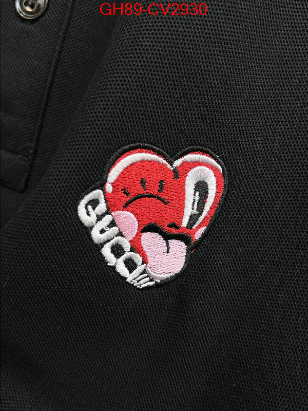 Clothing-Gucci replica 2024 perfect luxury ID: CV2930 $: 89USD