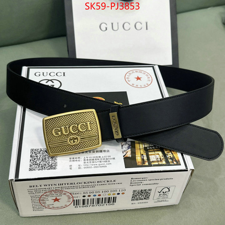 Belts-Gucci where to buy replicas ID: PJ3853 $: 59USD
