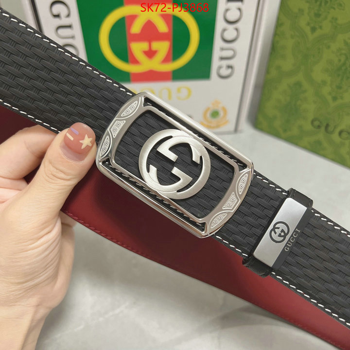 Belts-Gucci replica 1:1 high quality ID: PJ3868 $: 72USD