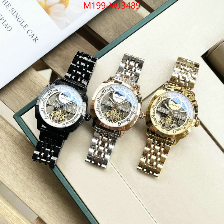 Watch(TOP)-Cartier high quality designer ID: WJ3489 $: 199USD