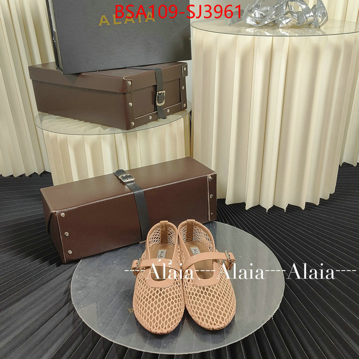 Women Shoes-ALAIA replica aaaaa+ designer ID: SJ3961 $: 109USD