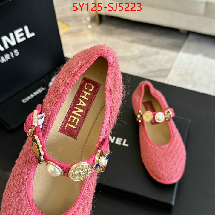 Women Shoes-Chanel where to buy replicas ID: SJ5223 $: 125USD