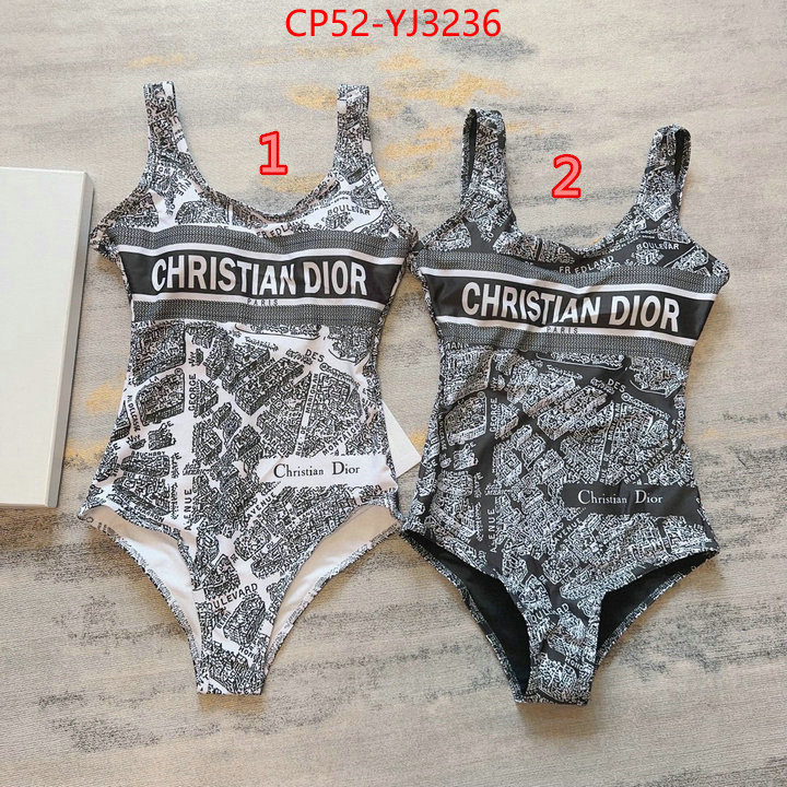 Swimsuit-Dior 1:1 clone ID: YJ3236 $: 52USD