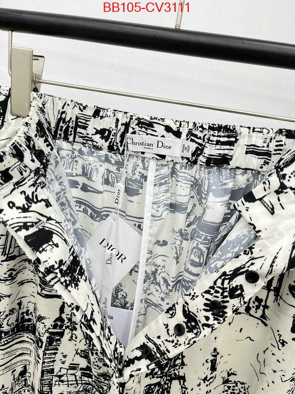 Clothing-Dior how to find replica shop ID: CV3111 $: 105USD