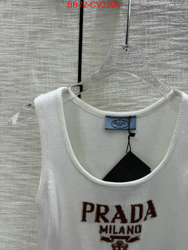 Clothing-Prada shop designer replica ID: CV3205 $: 72USD
