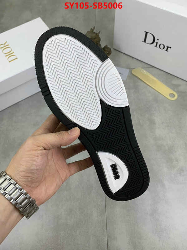 Men shoes-Dior replica 1:1 ID: SB5006 $: 105USD