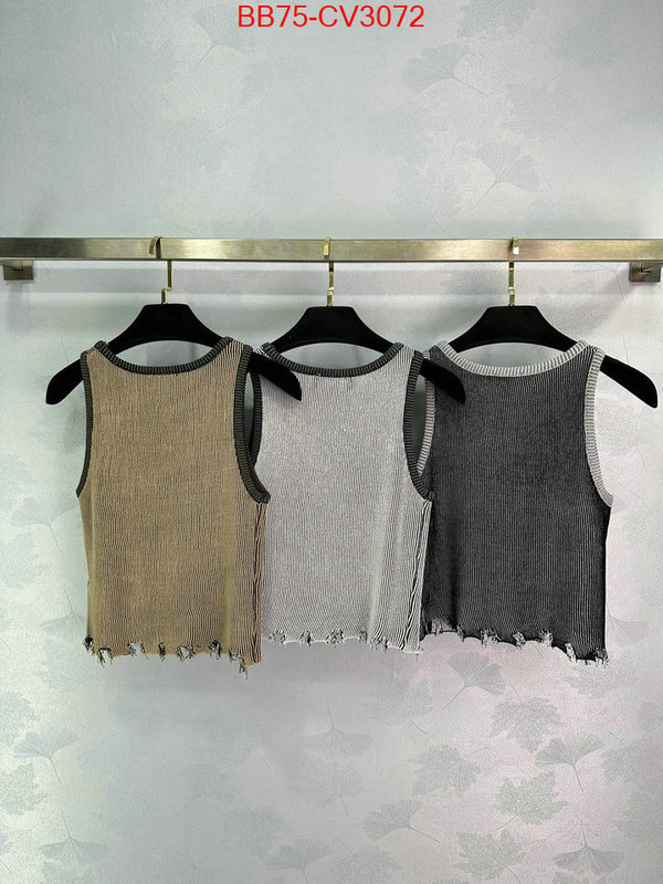 Clothing-Chanel replica ID: CV3072 $: 75USD