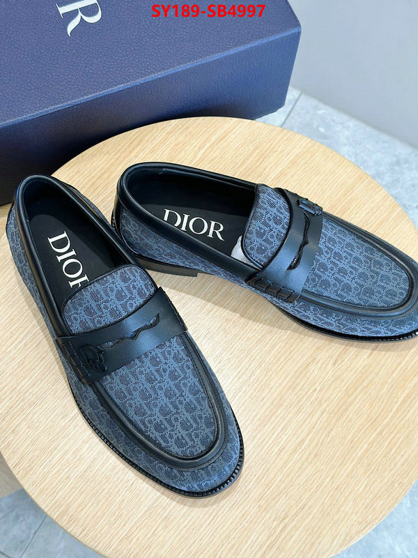 Men shoes-Dior luxury cheap replica ID: SB4997 $: 189USD